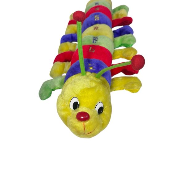 GOFFA VTG PLUSH 32” CATERPILLAR Kids Baby Stuffed Animal MY BEST FRIEND Rare HTF - Picture 3 of 16